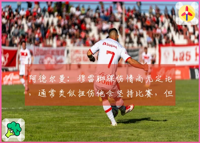 阿德尔曼：穆雷脚踝伤情尚无定论，通常类似扭伤他会坚持比赛，但这次情况较为严重