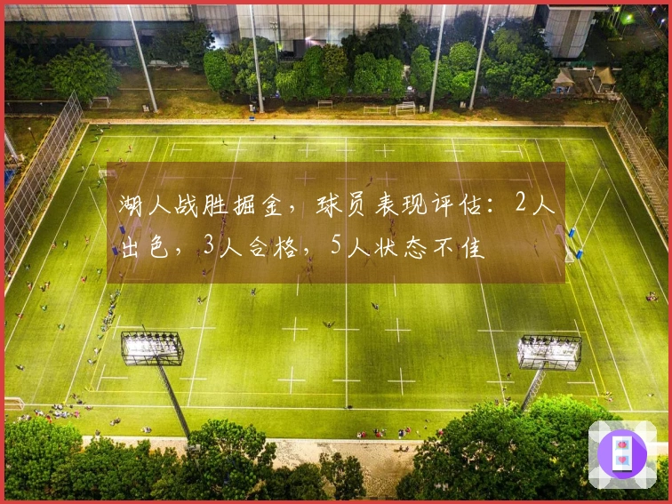 湖人战胜掘金，球员表现评估：2人出色，3人合格，5人状态不佳